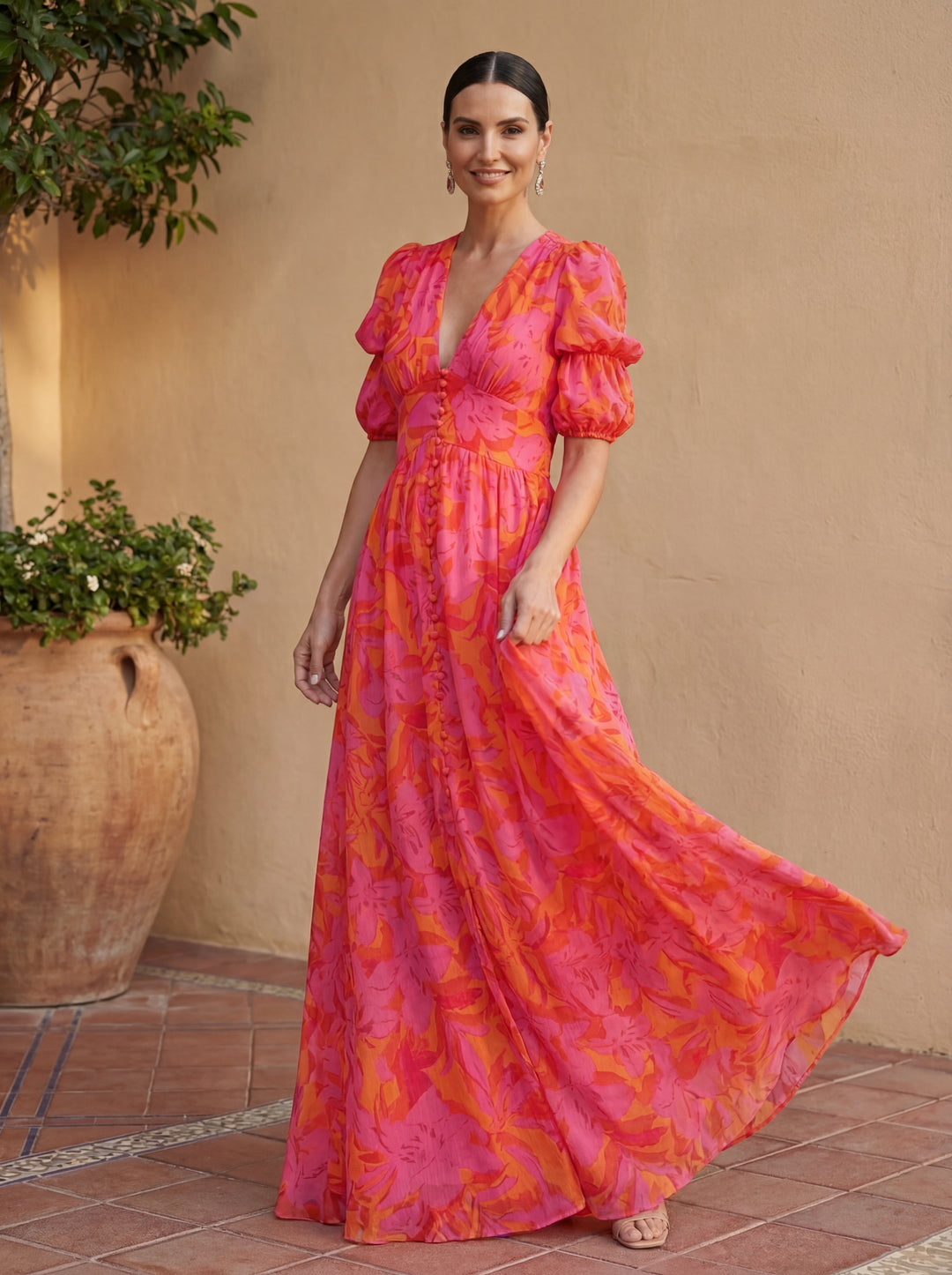 Olvera™ Elegant Maxi Dress