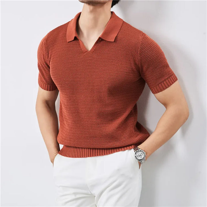 Theo Knitted Polo