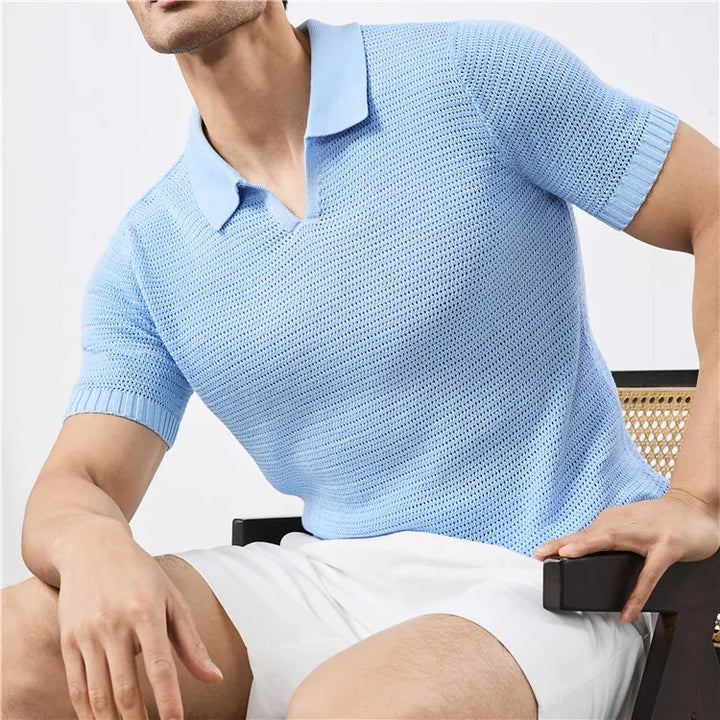 Theo Knitted Polo