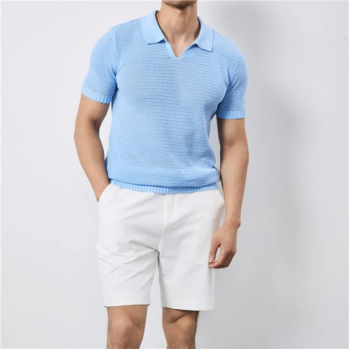 Theo Knitted Polo