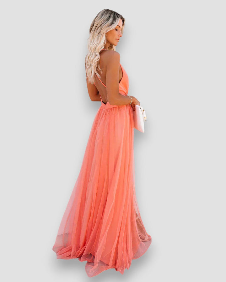 Ivy Coastal Bloom Maxi Dress
