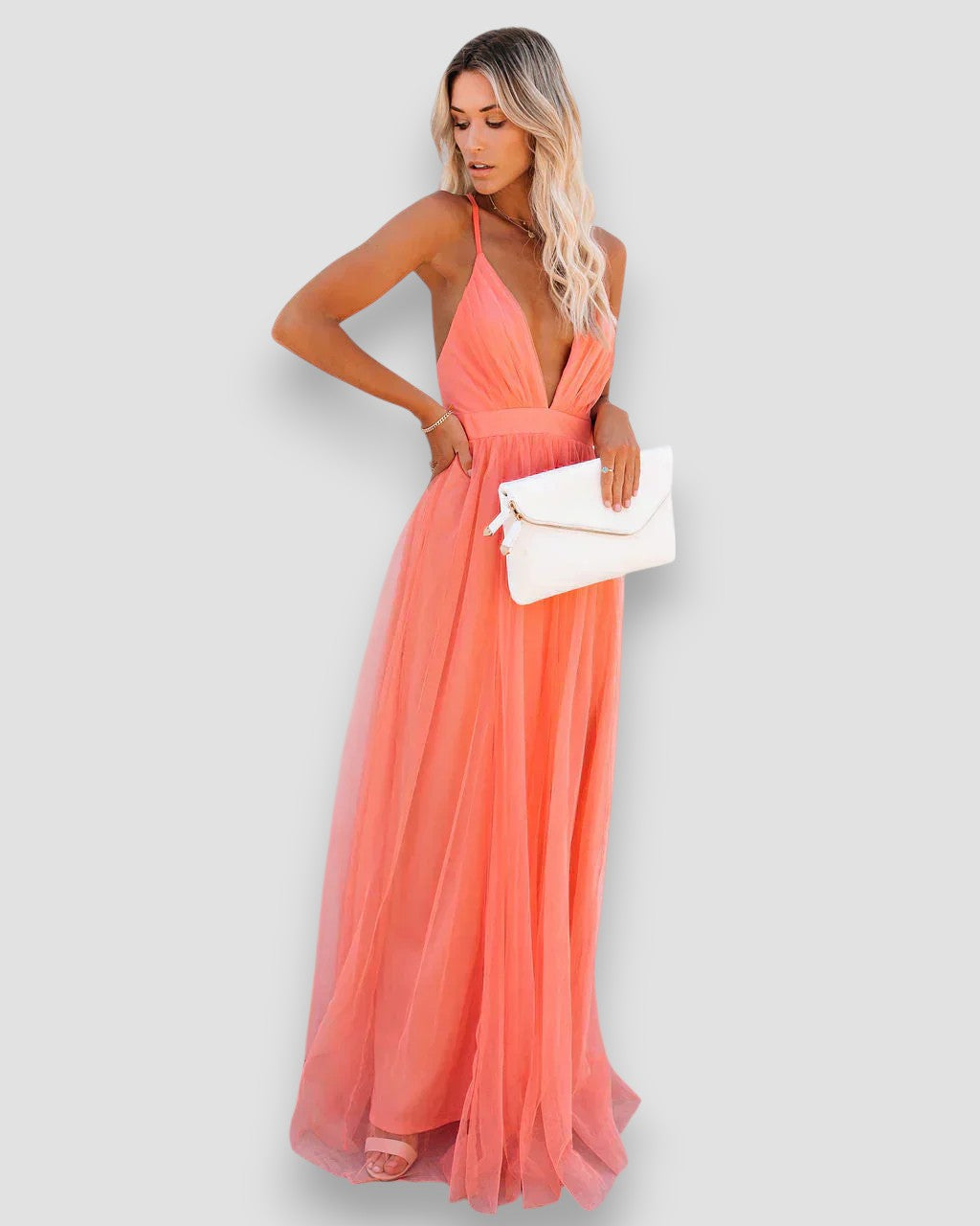 Ivy Coastal Bloom Maxi Dress