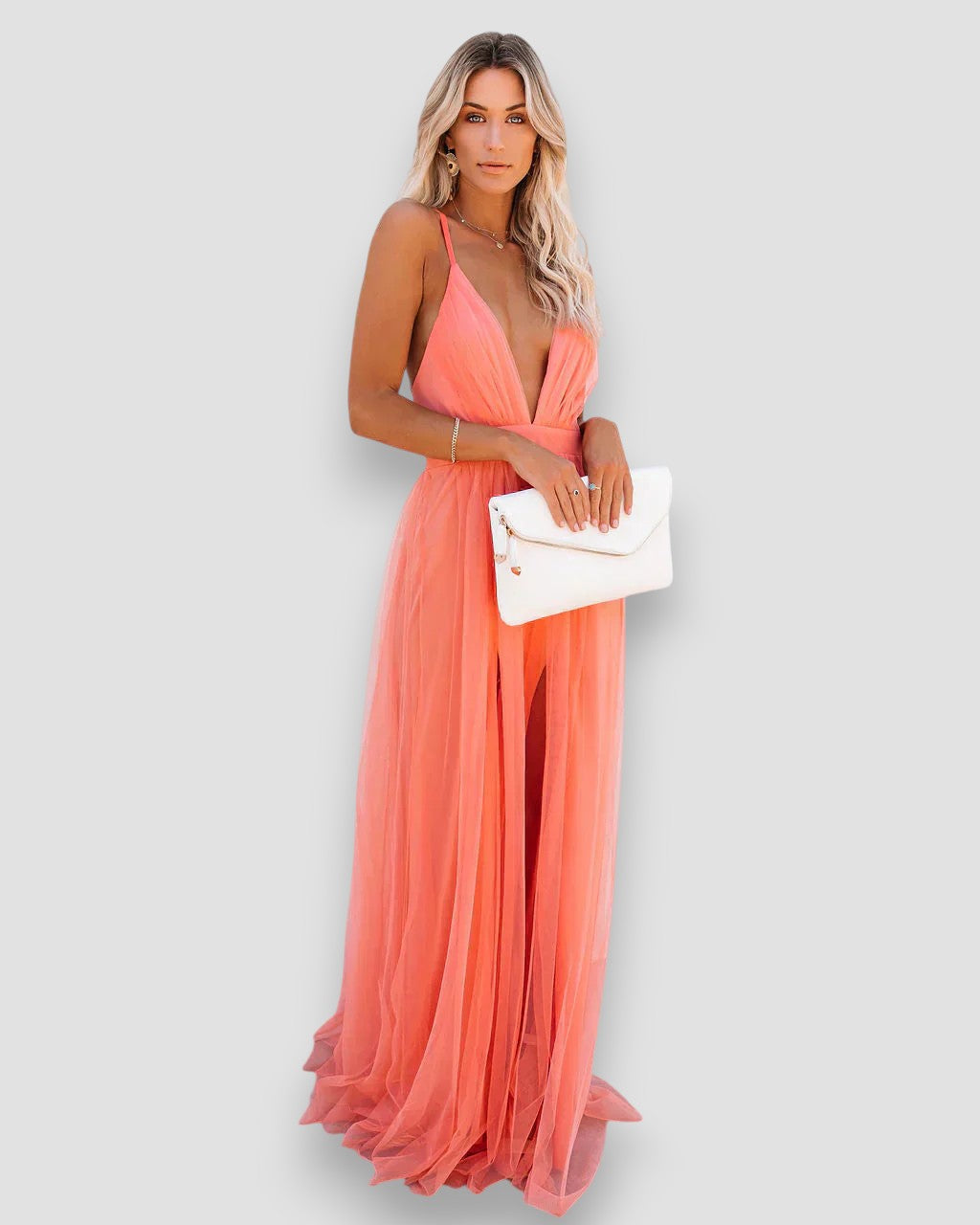 Ivy Coastal Bloom Maxi Dress