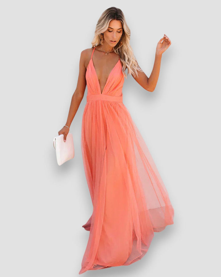 Ivy Coastal Bloom Maxi Dress