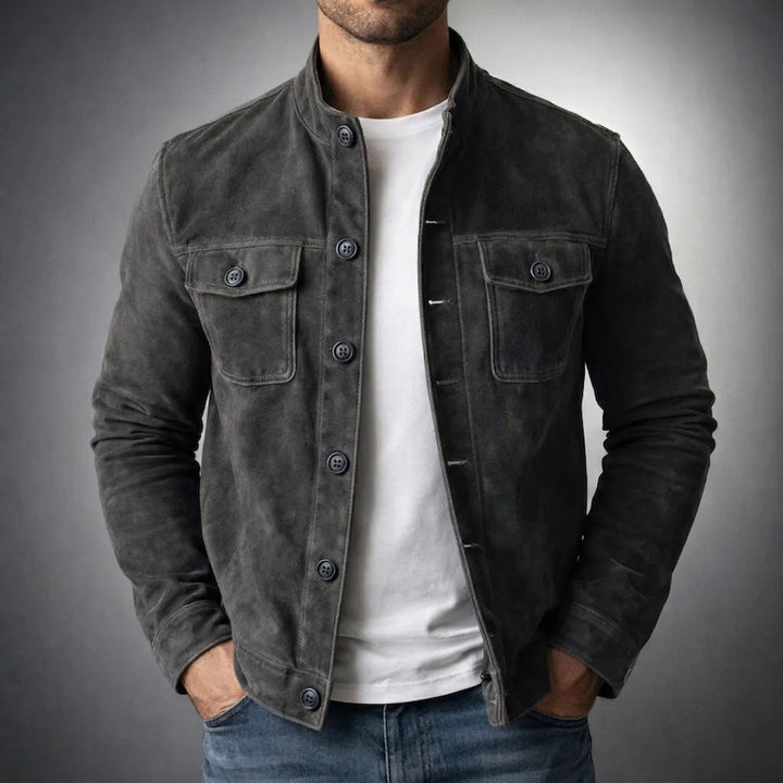 Edward Suede Overshirt