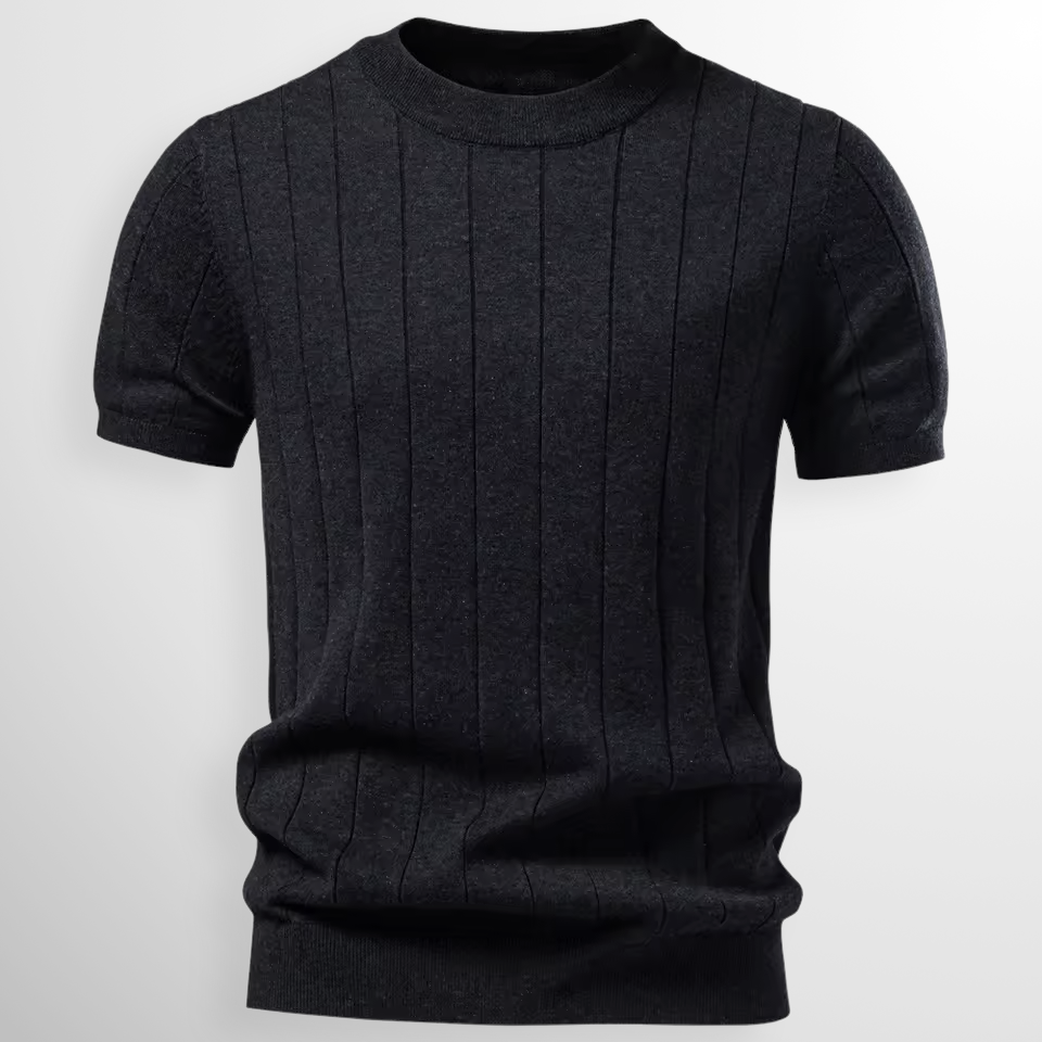 Chris Ribbed Cotton Sweater Tee