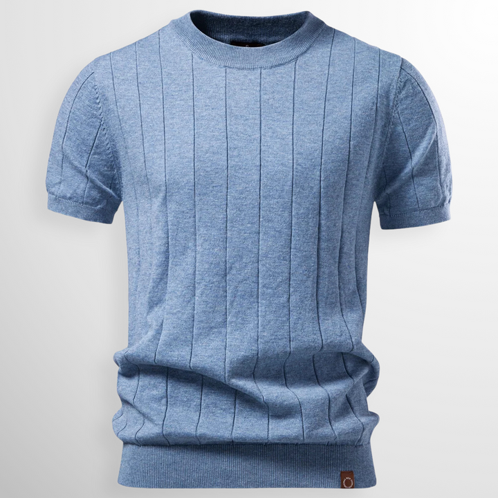 Chris Ribbed Cotton Sweater Tee