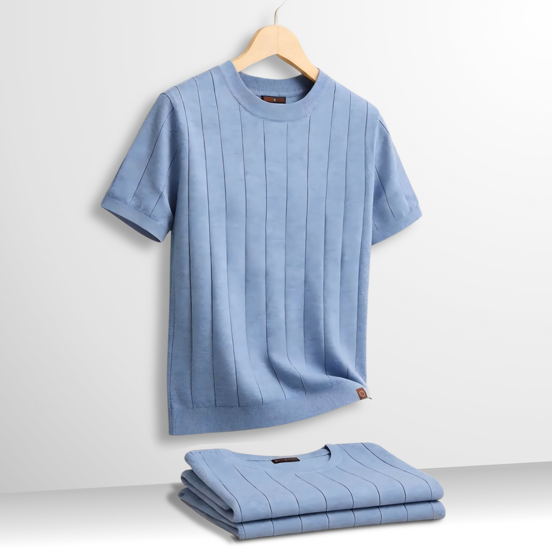 Chris Ribbed Cotton Sweater Tee