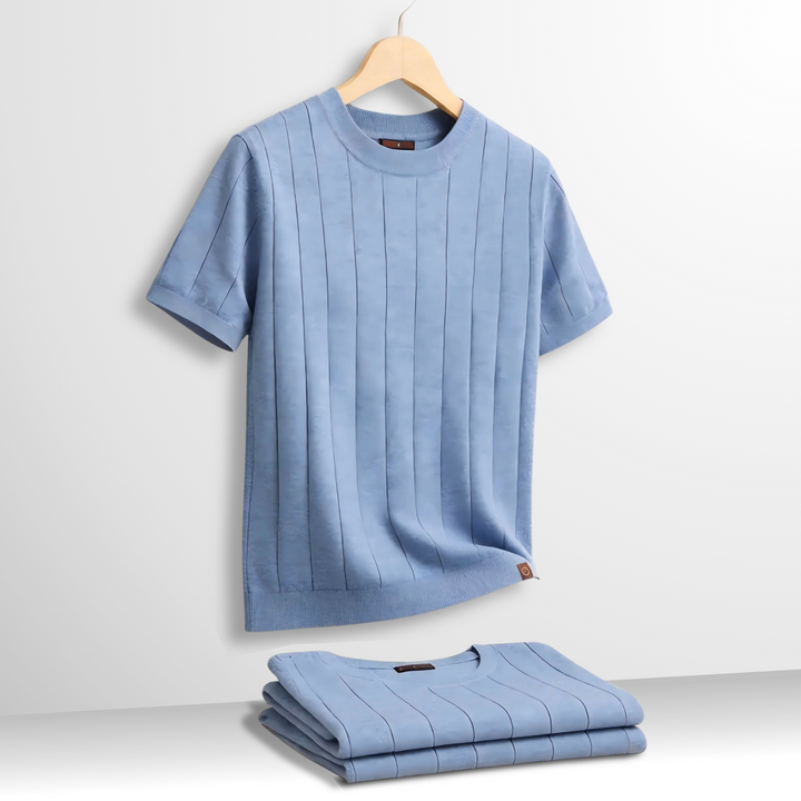 Chris Ribbed Cotton Sweater Tee