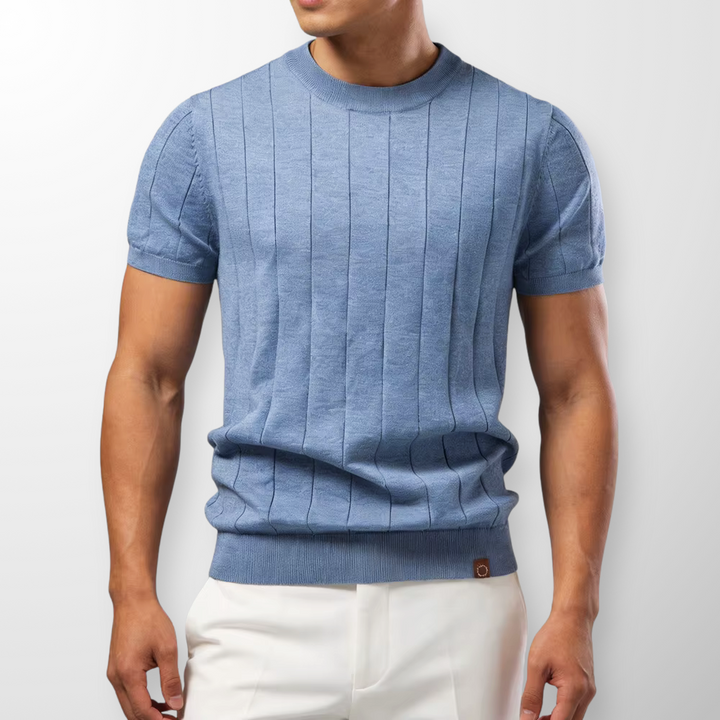 Chris Ribbed Cotton Sweater Tee