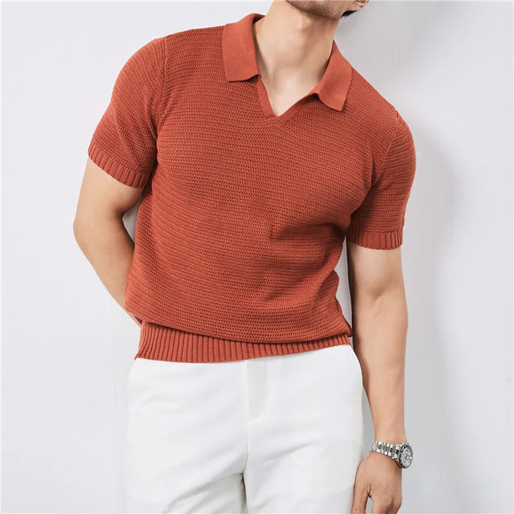 Theo Knitted Polo