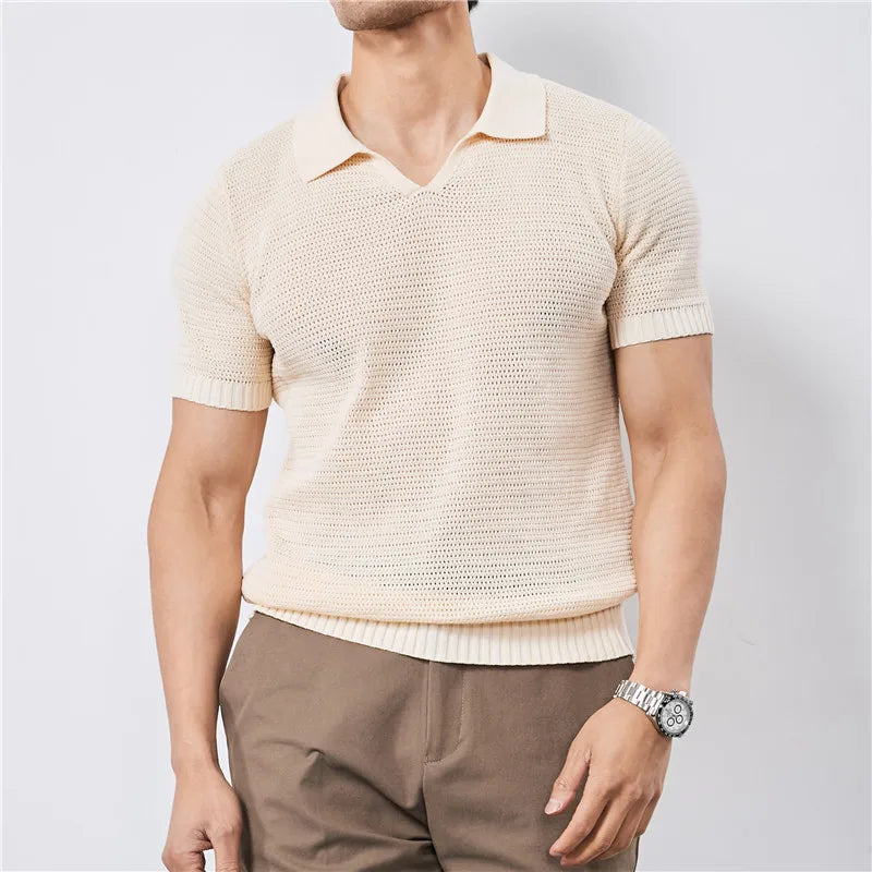 Theo Knitted Polo