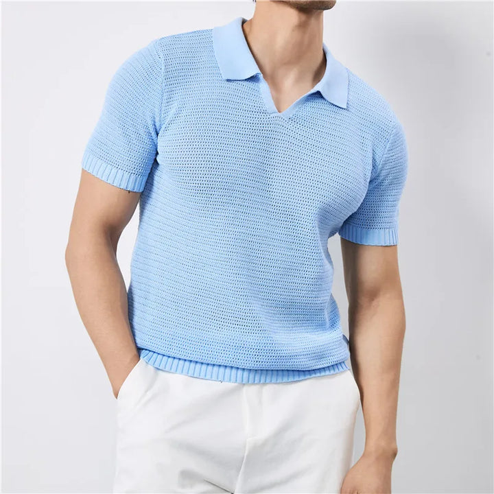 Theo Knitted Polo