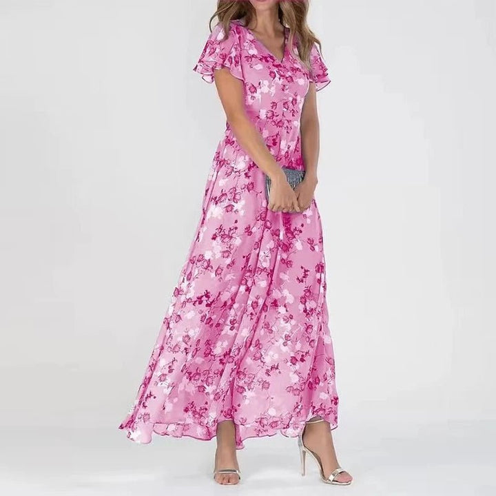 Aria Floral Maxi Dress