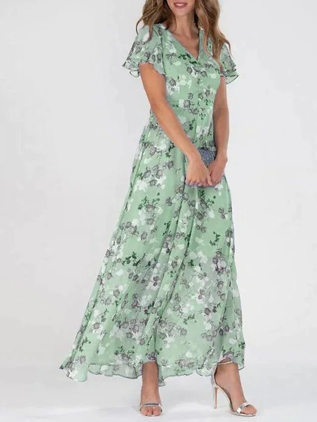Aria Floral Maxi Dress