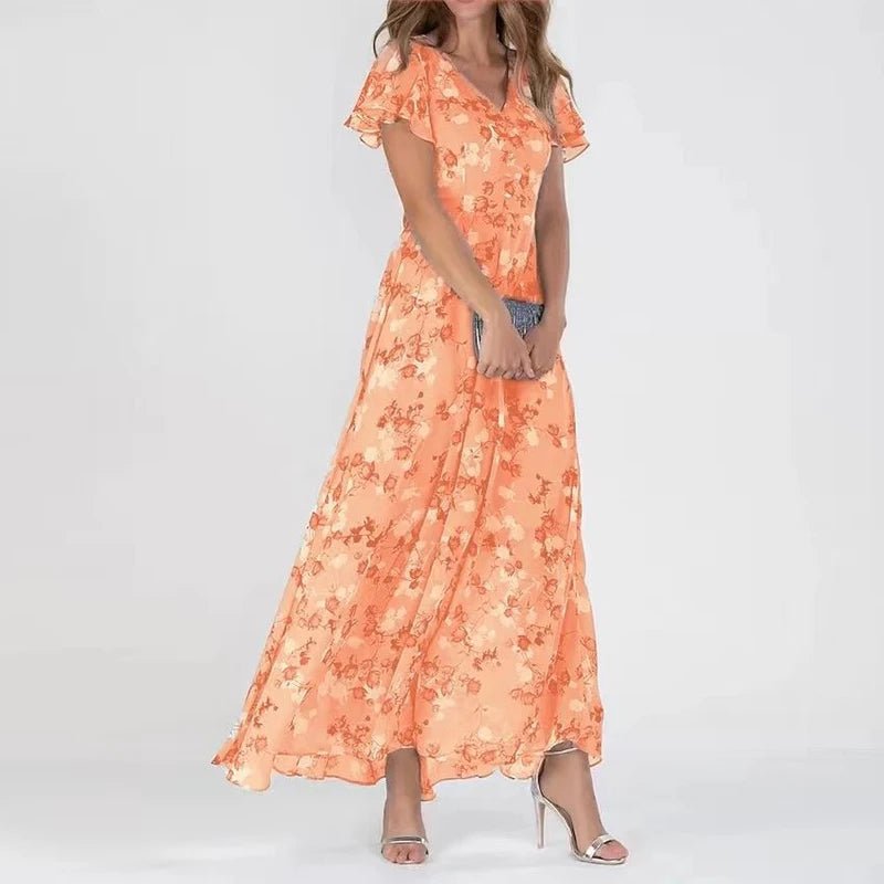 Aria Floral Maxi Dress