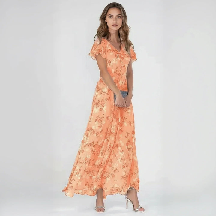 Aria Floral Maxi Dress