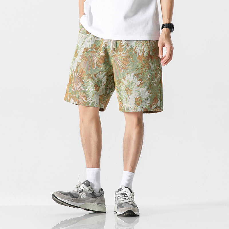 Elias Retro Floral Shorts