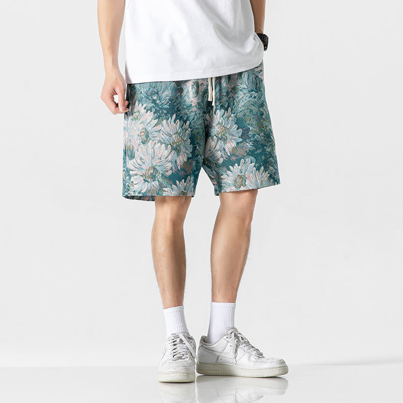 Elias Retro Floral Shorts