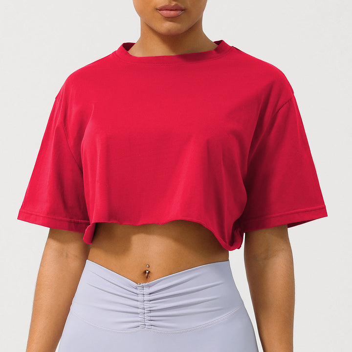 Joyce Relaxed Fit Crop Tee