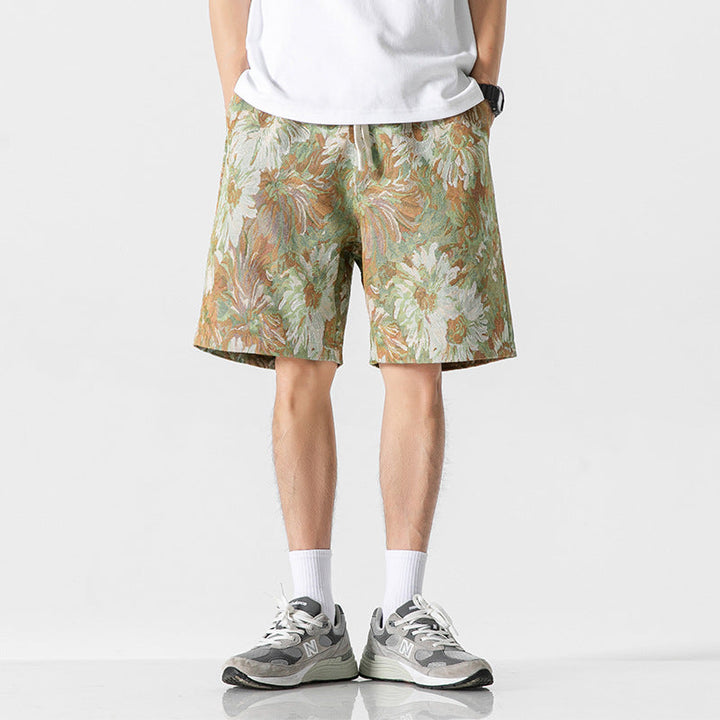 Elias Retro Floral Shorts