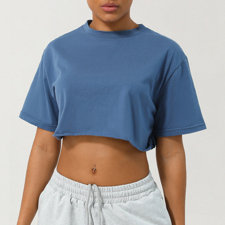 Joyce Relaxed Fit Crop Tee