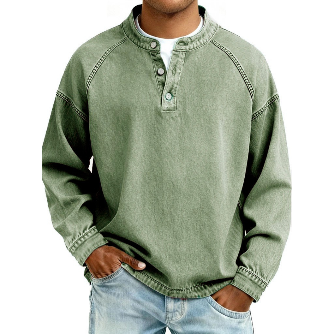 Monty Vintage Henley Shirt