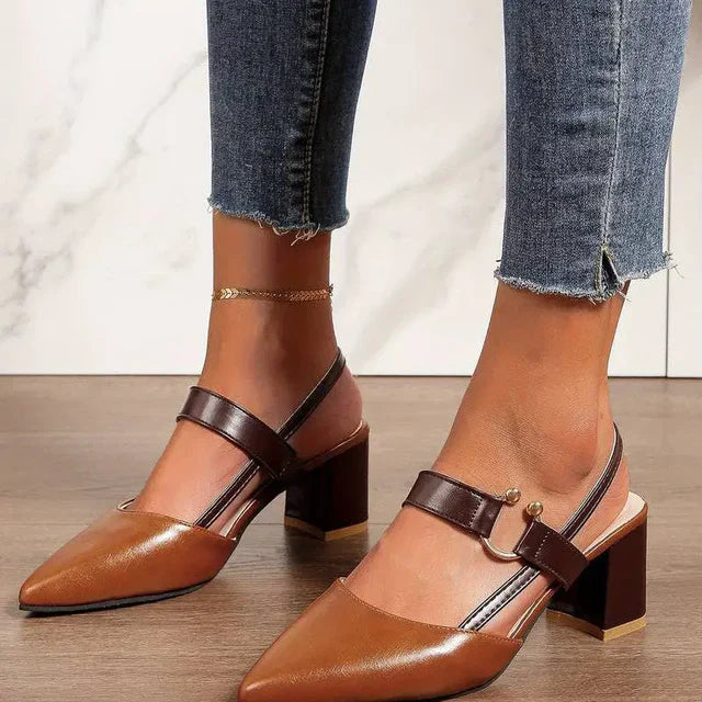 Penelope Orthopedic Block Heels for Women