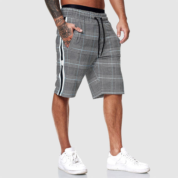 Wayne Stride Plaid Shorts