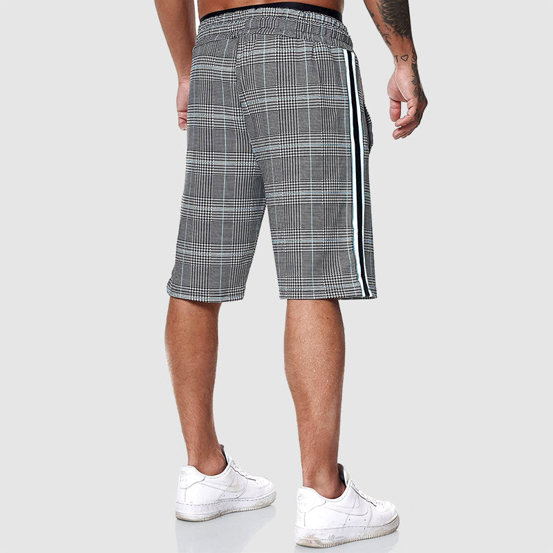 Wayne Stride Plaid Shorts