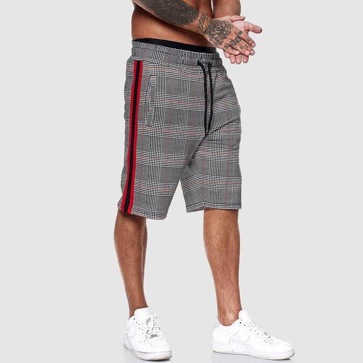 Wayne Stride Plaid Shorts