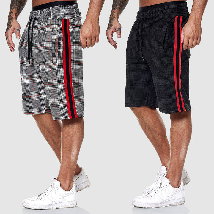 Wayne Stride Plaid Shorts