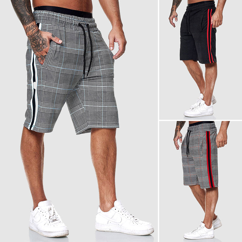 Wayne Stride Plaid Shorts