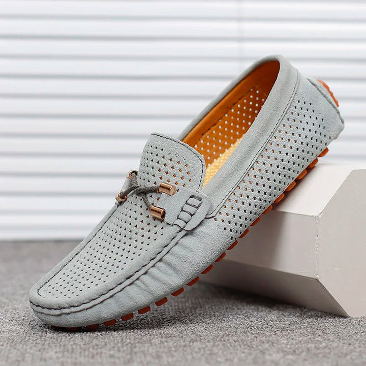 Charles Breathable Leather Loafers