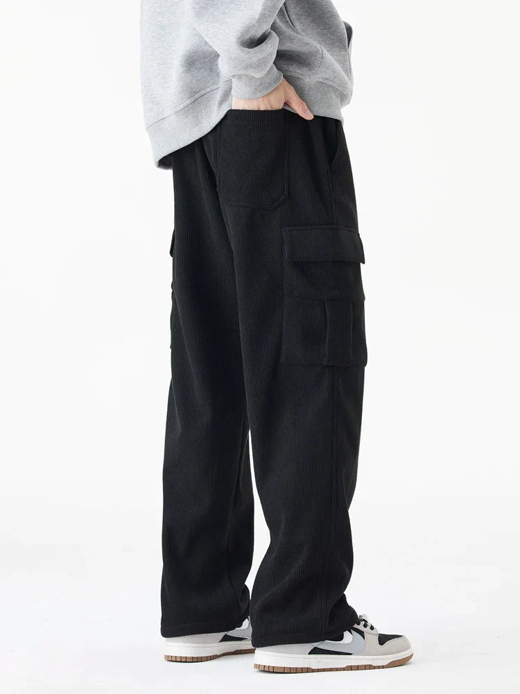Dominic Corduroy Fleece Lined Trousers