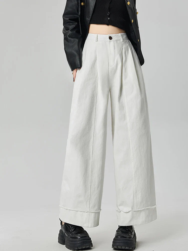 Lucy Couture Cotton Trousers