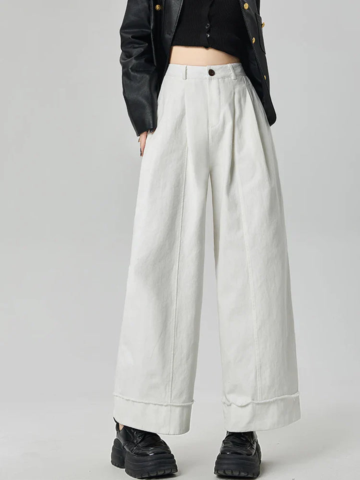 Lucy Couture Cotton Trousers
