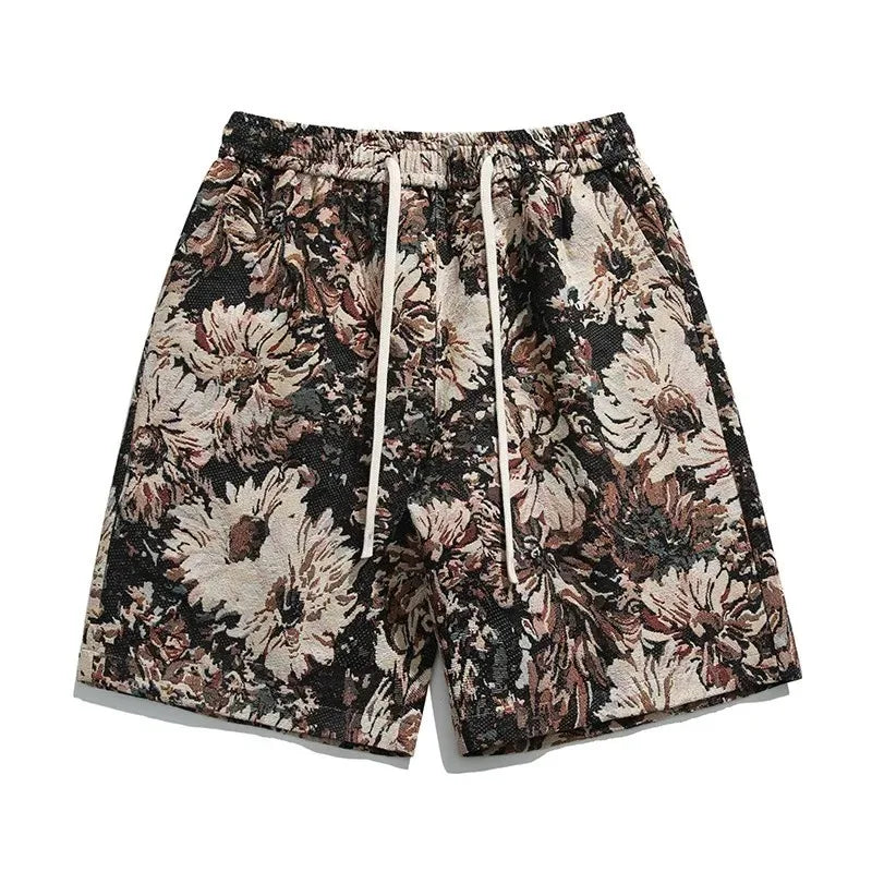 Elias Retro Floral Shorts