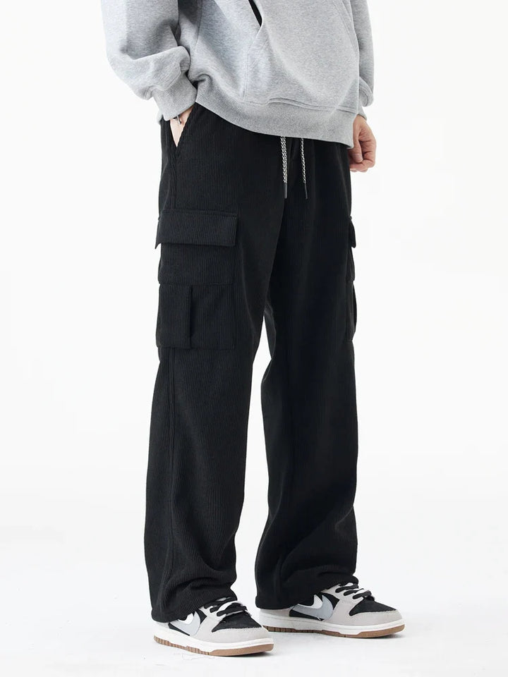 Dominic Corduroy Fleece Lined Trousers