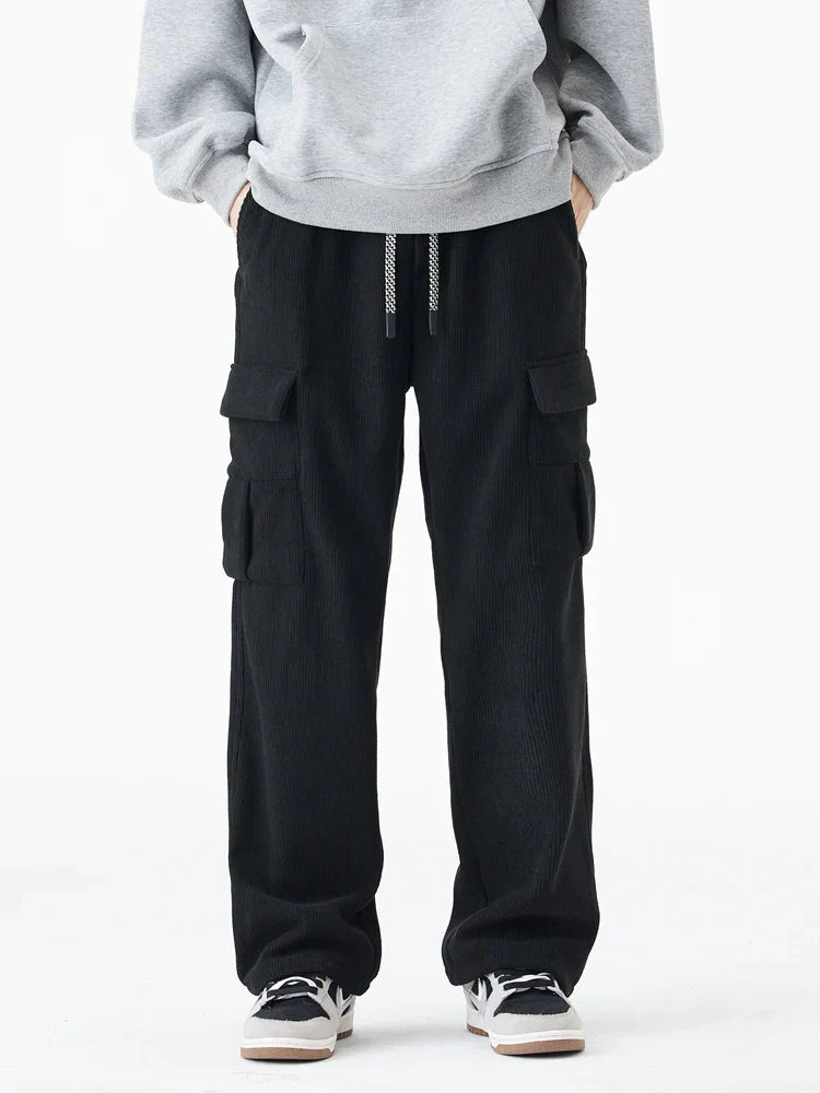 Dominic Corduroy Fleece Lined Trousers