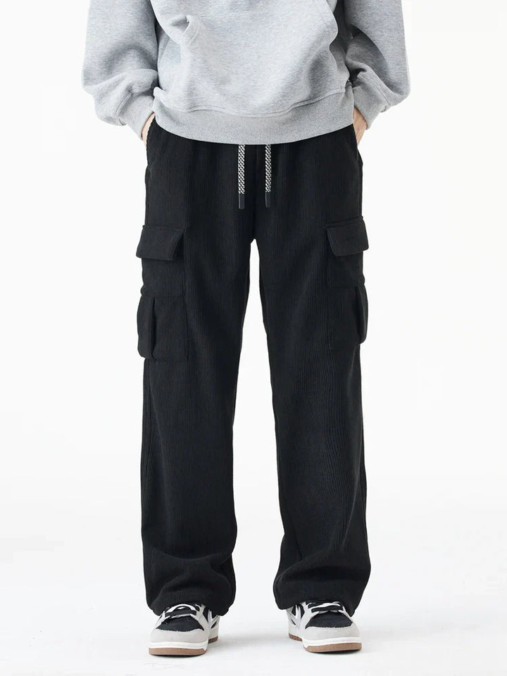 Dominic Corduroy Fleece Lined Trousers