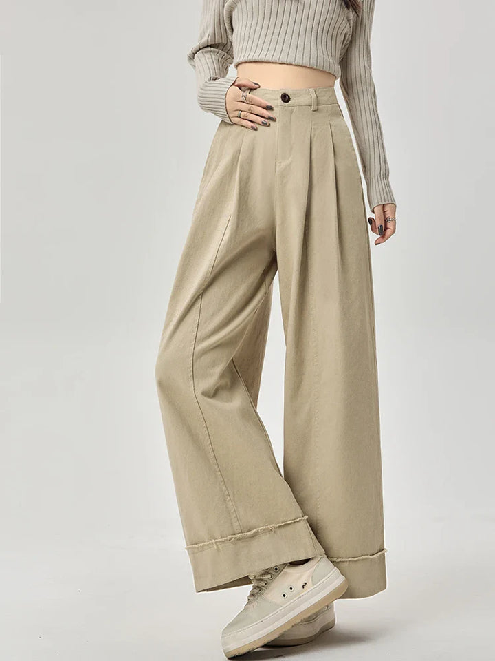 Lucy Couture Cotton Trousers