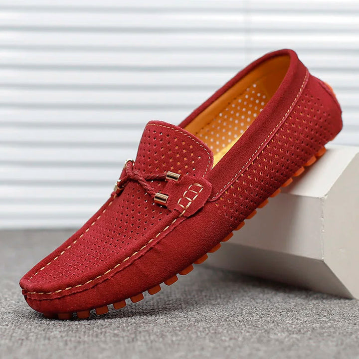 Charles Breathable Leather Loafers