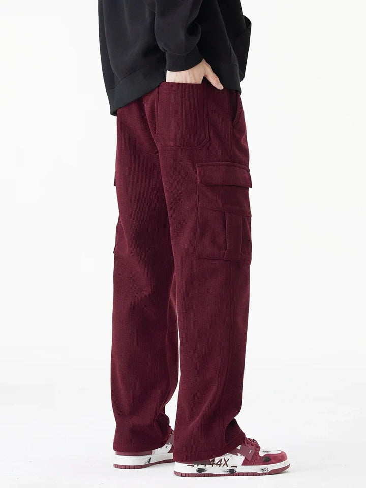 Dominic Corduroy Fleece Lined Trousers