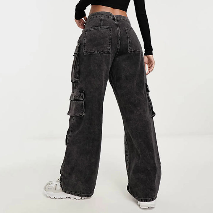 Ella Cargo Denim Jeans
