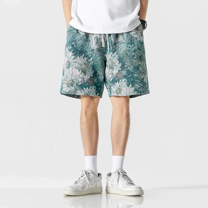 Elias Retro Floral Shorts