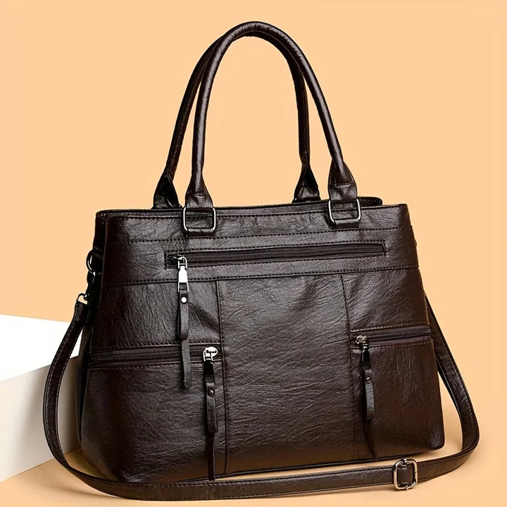 Stacey Leather Tote Bag