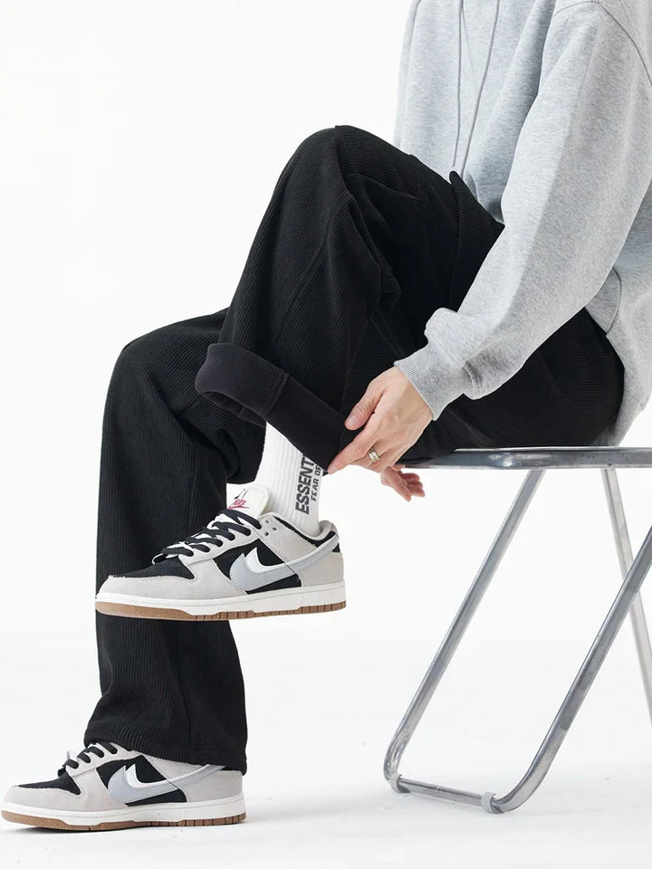 Dominic Corduroy Fleece Lined Trousers