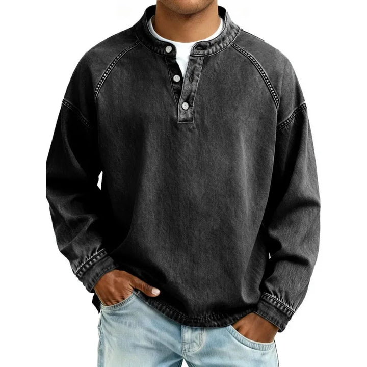 Monty Vintage Henley Shirt