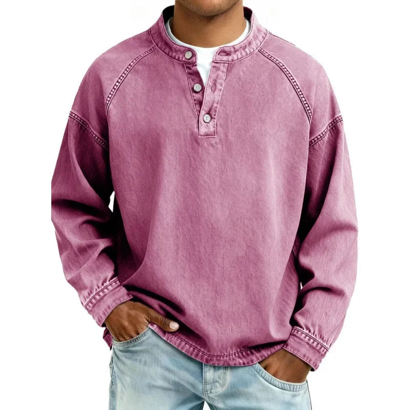 Monty Vintage Henley Shirt